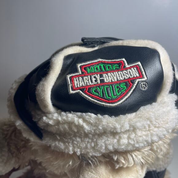 NWT Harley Davidson Biker Club Holiday Rider Teddy Bear Stuffed Animal Plush - Picture 5 of 8